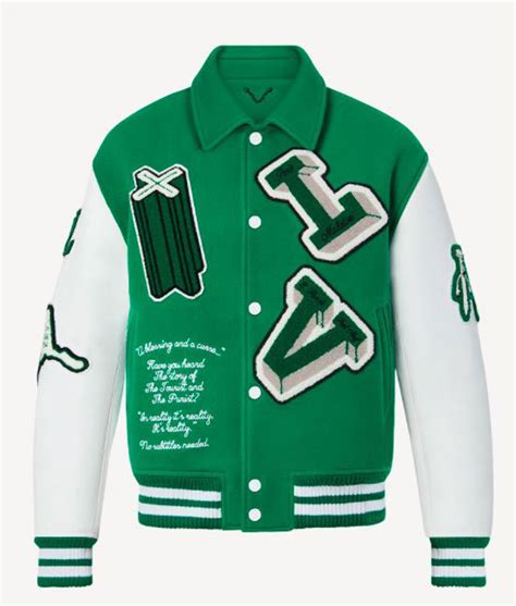 lv jacket price|louis vuitton varsity jacket.